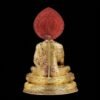 Handmade Nepal Akshobhya Buddha Statue, Copper Immovable Buddha for Home, Hand Chiseled Tibetan Art, Ritual Sculpture 10"/15"/20", Zen Gift