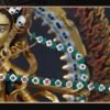Handmade Painted Kurukulla Statue, Nepali Tibetan Tantric Buddhism Art, Pure Copper Hand Engraved Kurukulla Goddess, Vajrayana Altar Decor