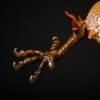 Chinese Brass Dragon Statue, Feng Shui Water Dragon Sculpture for Wealth, Neo-Chinese Living Room Decor, Luxury Office Desk Gift