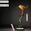 Chinese Brass Dragon Statue, Feng Shui Water Dragon Sculpture for Wealth, Neo-Chinese Living Room Decor, Luxury Office Desk Gift