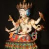 Handcrafted Ushnishavijaya (Namgyalma) Statue – Tibetan Buddhist Long Life Goddess | Copper Buddhist Altar Statue | Meditation Shrine Deco