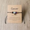 12 Zodiac Constellations Natural Stone Bracelet mySite