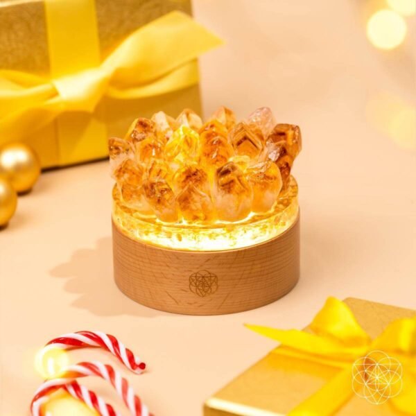 Turn My Life to Gold - Midas Citrine Lamp - Conscious Items