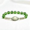 Peridot Evil Eye Bracelet mySite